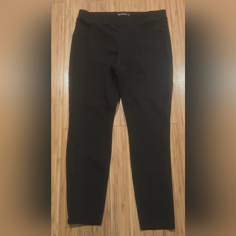 Blank Nyc Womens Black Pants
